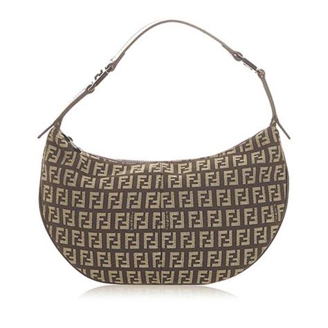 fendi zucchino hobo bag